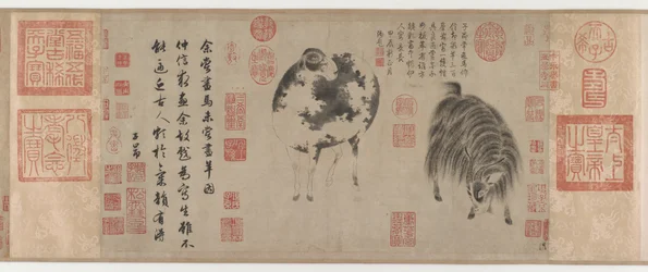 Sheep and Goat, Yuan Dynasty, c.1300